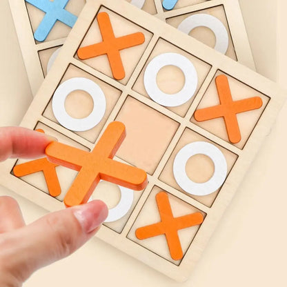 Wooden Tic-Tac-Toe