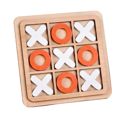 Wooden Tic-Tac-Toe