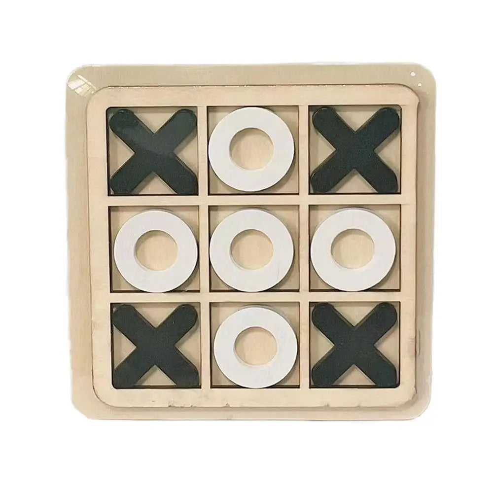 Wooden Tic-Tac-Toe