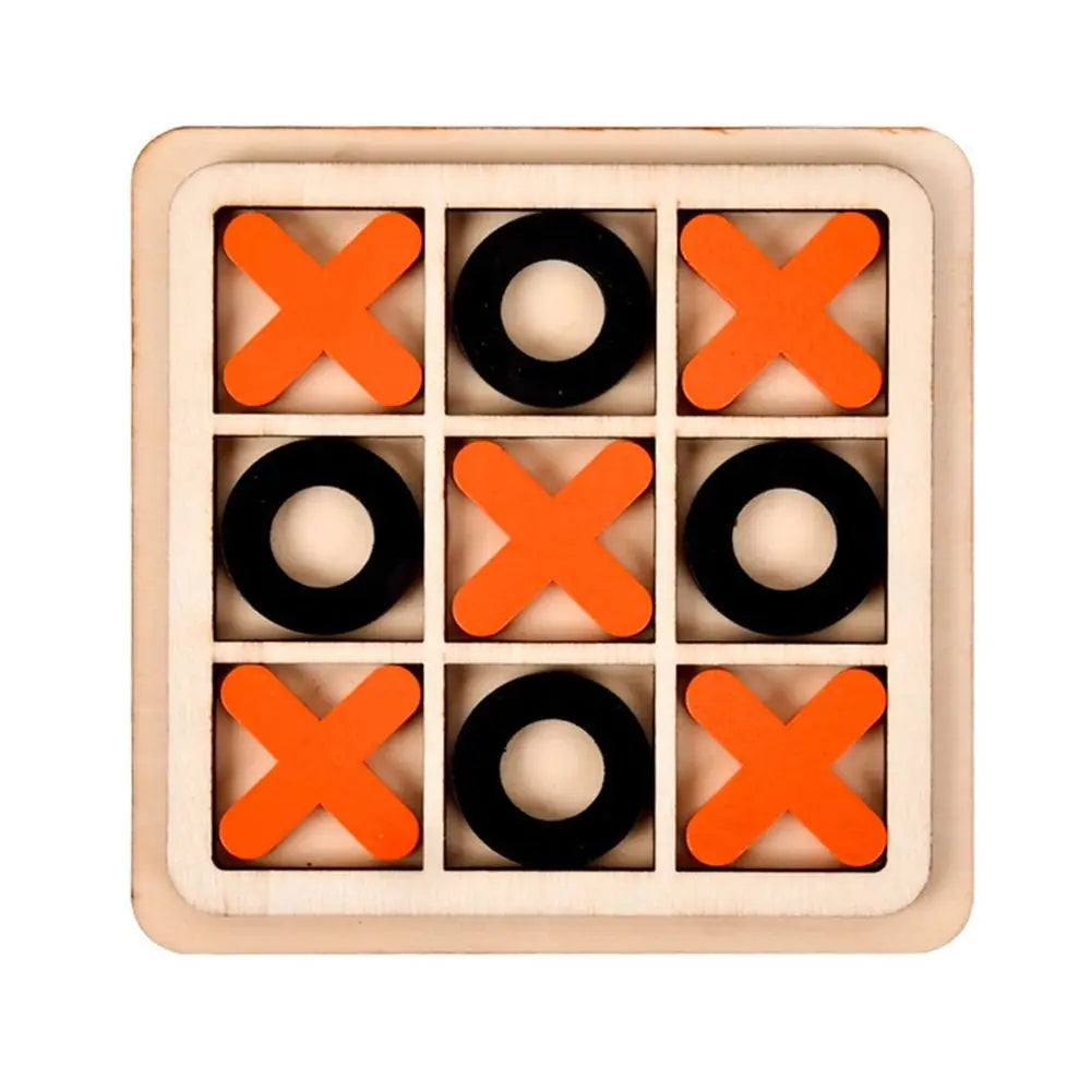 Wooden Tic-Tac-Toe